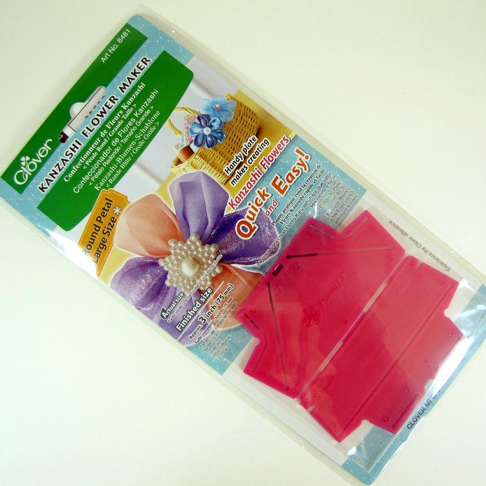 Clover Kanzashi Flower Maker Rounded Petal - Large 8481