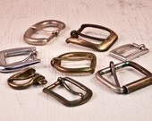 BELT BUCKLE Lot of 8 Metal Buckles