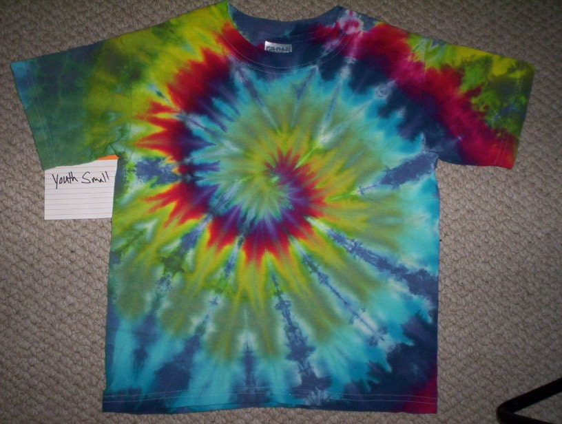 Youth Small Ocean Splash Tie Dye