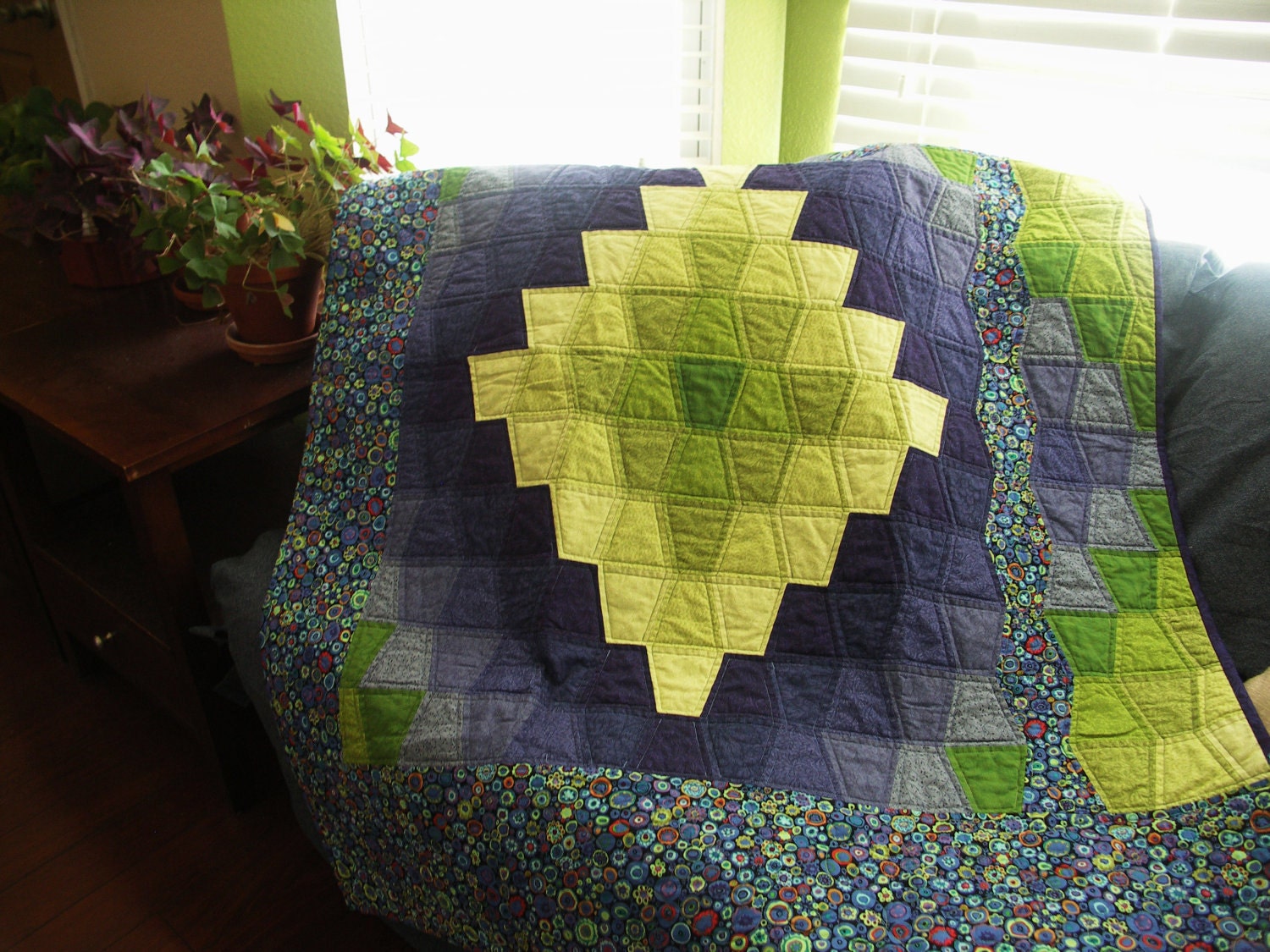 Yertle the Turtle - Tumbler Quilt