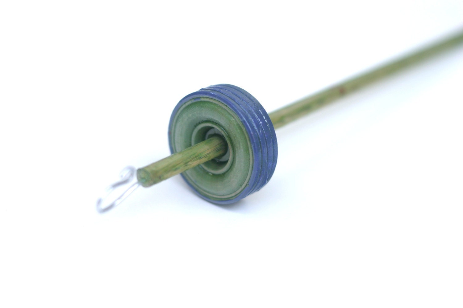 Drop Spindle top whorl by artsiekat on etsy