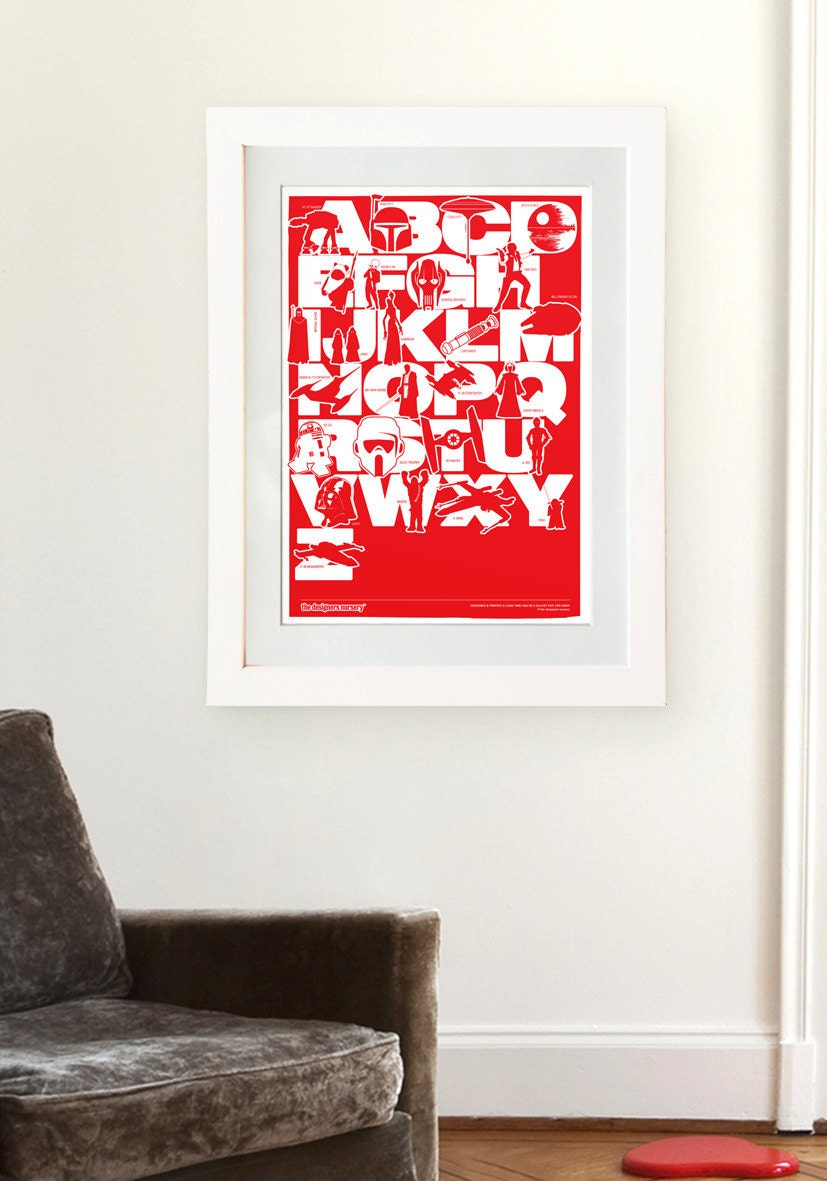 Star Wars Inspired Print (Signature Red)