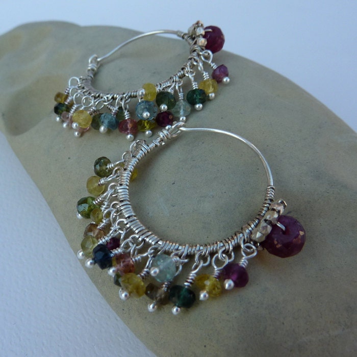 Tourmaline Sisters - Tribal Hoops No. 1