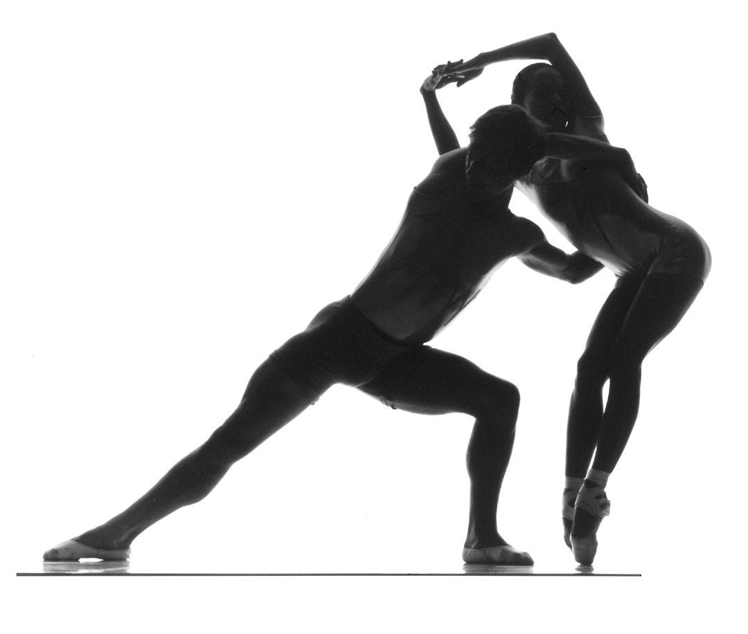 B&W Dance photo in 8x10 matt, signed by artist