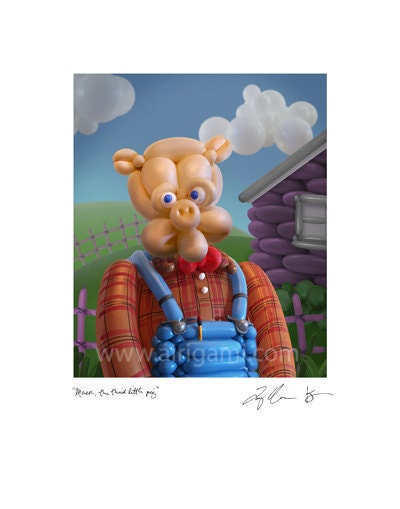 Mason, the third little pig 8x10