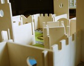 Manzanita Classic Building Set, toddlers and children modular walls castle and open ended play structure