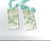 Pastel  Blue  Gift  Tags  Vintage  Design  and  Blue  Lace