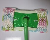 Swiffer Cover, Crochet Cotton Swiffer Cover, Swiffer Pad