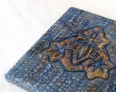 Fiber art  wall decor textured art quilt contemporary