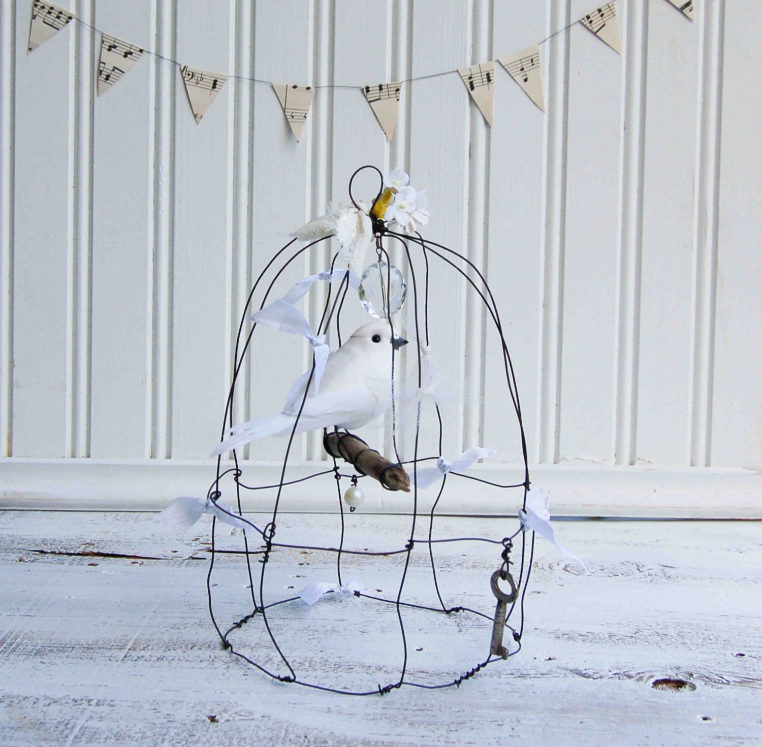 Antique+wire+bird+cage