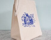 SLR camera lunch bag - recycled cotton