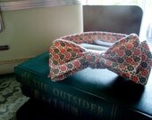 Floral Dot Cotton Bow Tie