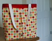 Lady Bug Market Tote Bag