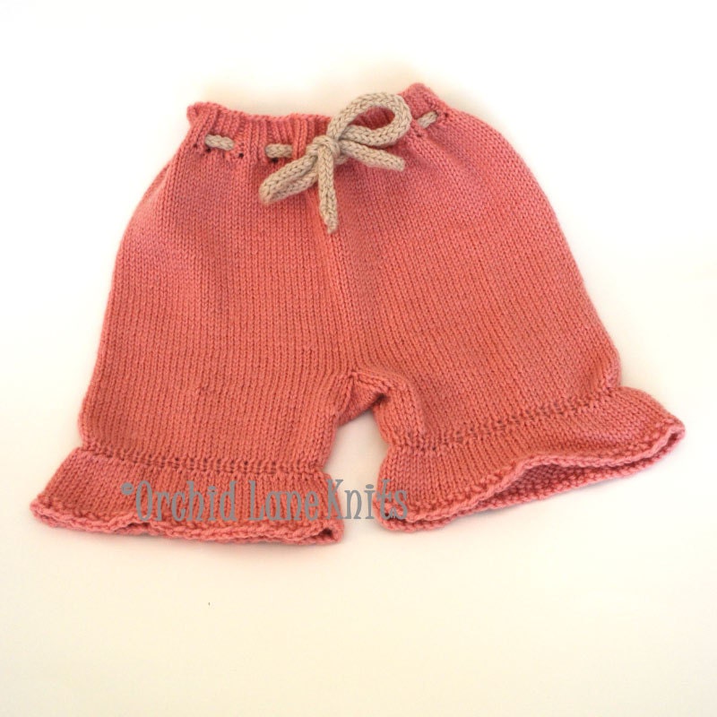 Sale Pink Bloomers Wool Diaper Covers Ready to Ship