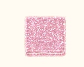 Pink Glitter Glass Tiles Tesserae Mosaic Squares - 100 3/8 Inch Tiles