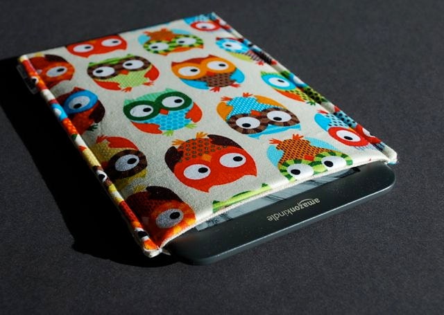 Kindle Case / Nook Cover / NookColor / Kobo / Touch / Sony / Galaxy Tab / Kindle Sleeve - Sleeve Cozy - eReader TECHEE SLEEVE - HootSweet
