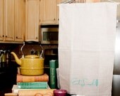 Eat Local Flax Linen Tea Towel