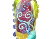Zephyr - OOAK Lampwork Focal Bead by Sarah Hornik