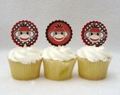 Sock Monkey Cupcake Toppers