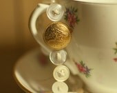 Vintage Penny Button Bracelet
