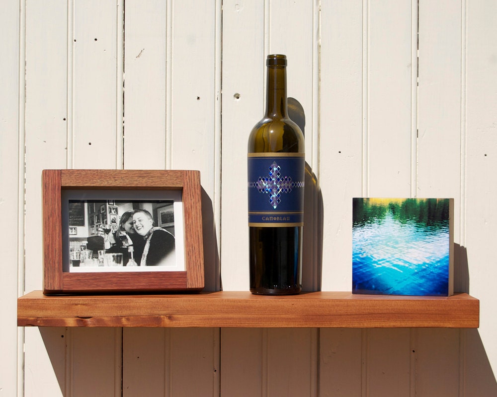 Floating Shelf // Rustic Reclaimed Wood // Medium // IN STOCK