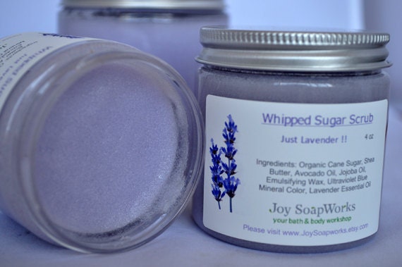 Whipped Sugar Scrub,Simply Lavender,8 oz
