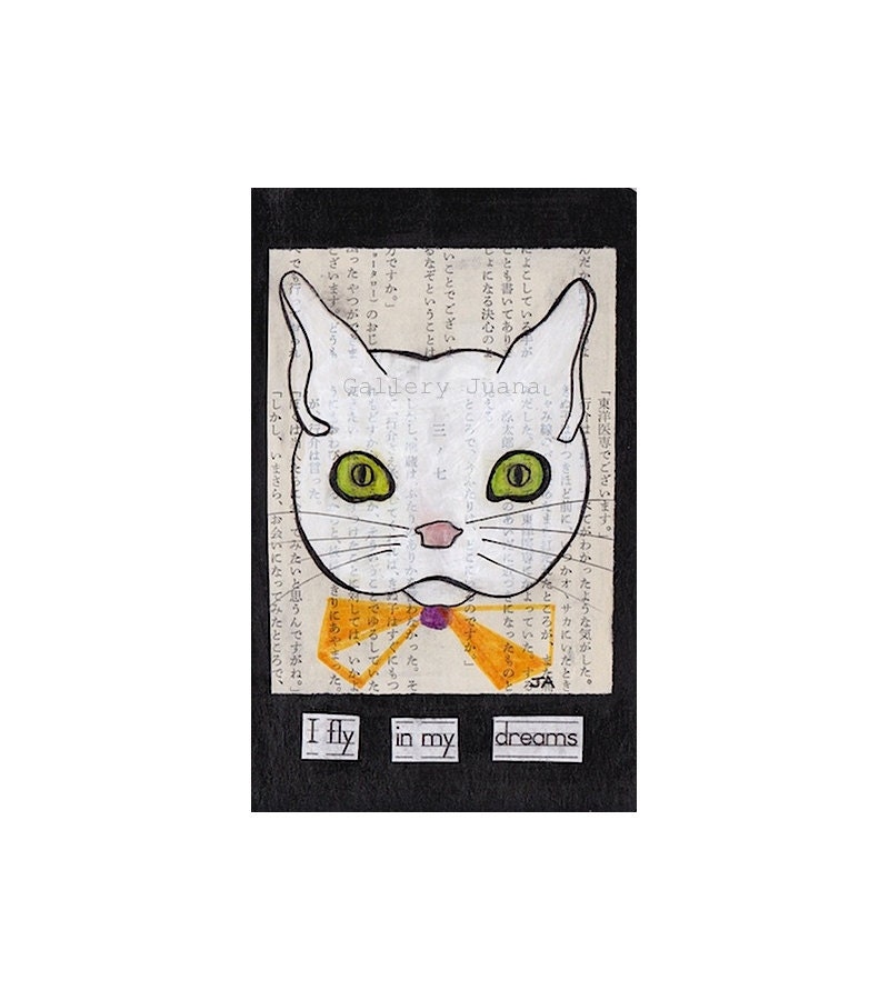 moleskine, cat portrait gift pet lover