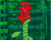 Red Rose by binglishART