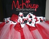 TUTU  TOTE BAG - Minnie Mouse ribbon