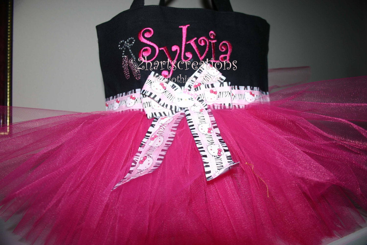 TUTU TOTE BAG - Hello Kitty Ribbon