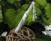Jeweled Pen with Charm Dangle: "Chilled"