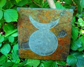 Horned God COASTER CARVED SLATE The Old One