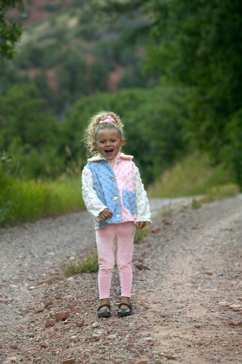 Little Girls Designer Boutique Multicolored Chenille Jacket