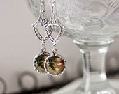 20% OFF Sale Vintage Inspired Jewelry Photo Earrings - Offer of Springtime - original fine art photo - bouquet of tulips
