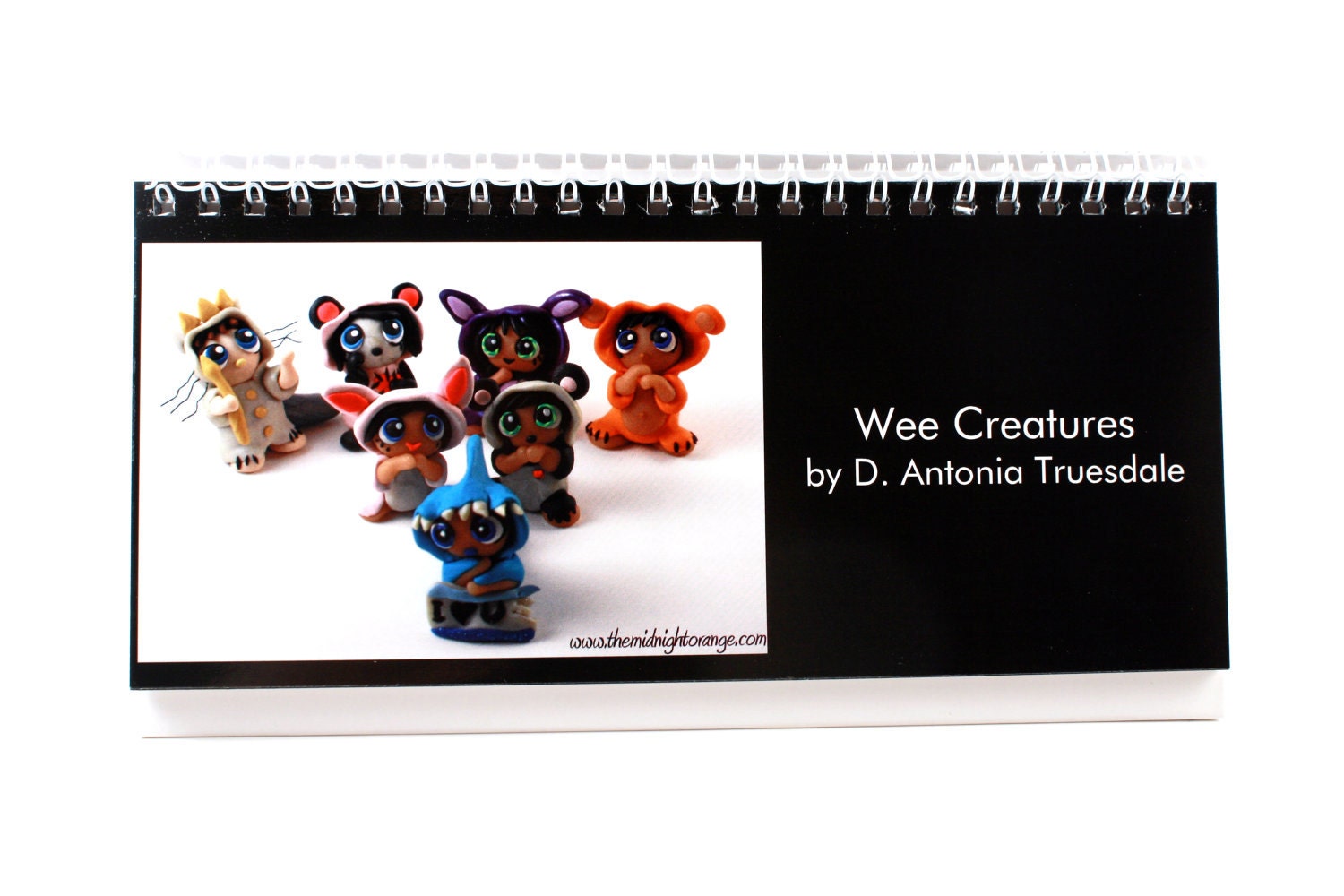 2012 Desk Calendar featuring Wee Creature Sculptures - ready to ship