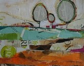 Original Mixed Media Painting - A Summer Day 16x20