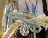 Blessings and Tranquility Miraculous Medal Bottle Spell with 3mL Condition Oil