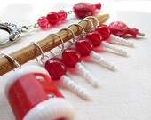8 Piece Stitch Marker Set - Tootsie Pops