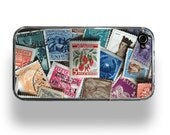 Vintage Stamps - Apple iPhone 4 or 4S Custom Case by ZERO GRAVITY