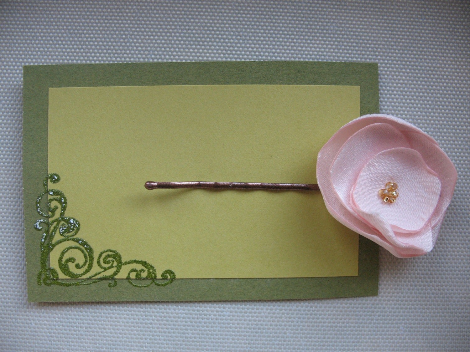 Delicate Flower Bobby Pin