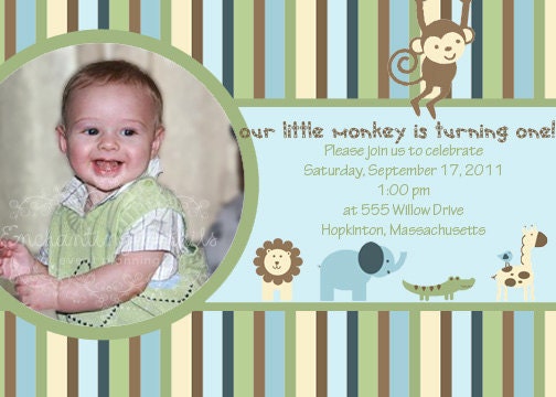 PRINTABLE Sweet Safari Birthday and Baby Shower party kit