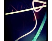Abstract Lights 5x5 Metallic Photograph - iPhone Photography