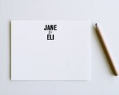 ELI - Personalized Letterpress Stationery