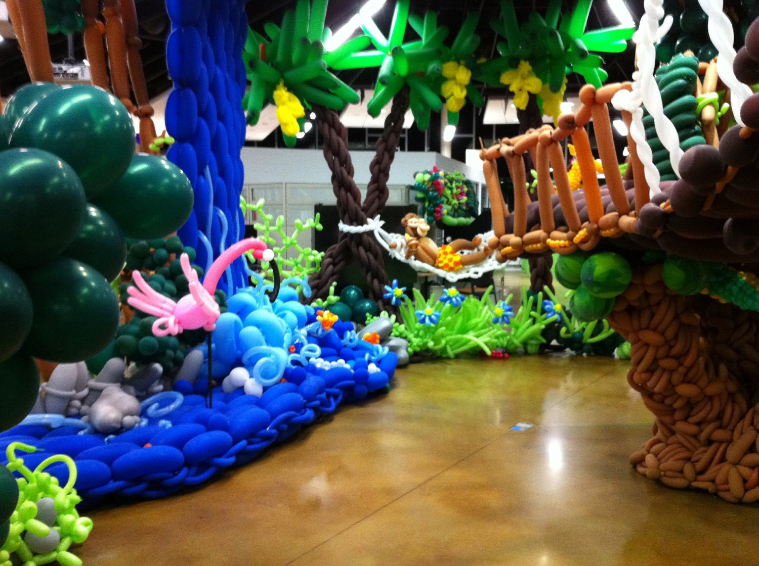 Make a scene - Custom balloon sculpture installation for your own party or special event