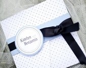 Winter Wedding Snowflake Pocket Invitation