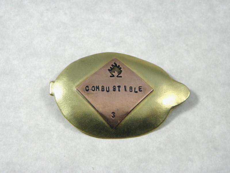 Combustible Lemon Pin