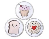3 Kawaii Coasters - Cakeify and Friends