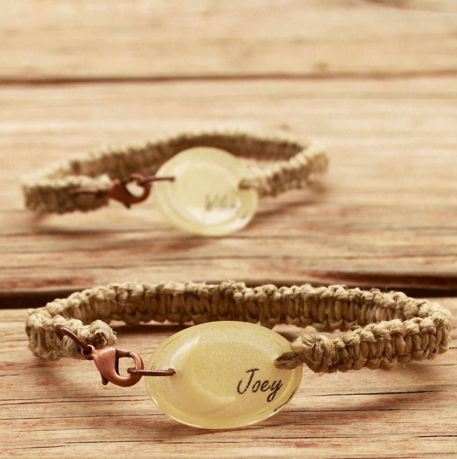Milk Pendant Bracelet - Displays Your Child's Name.