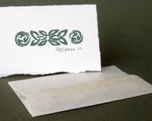 Handmade Cards - 3 Celtic Spirals & Knots Mini Cards with White Envelopes