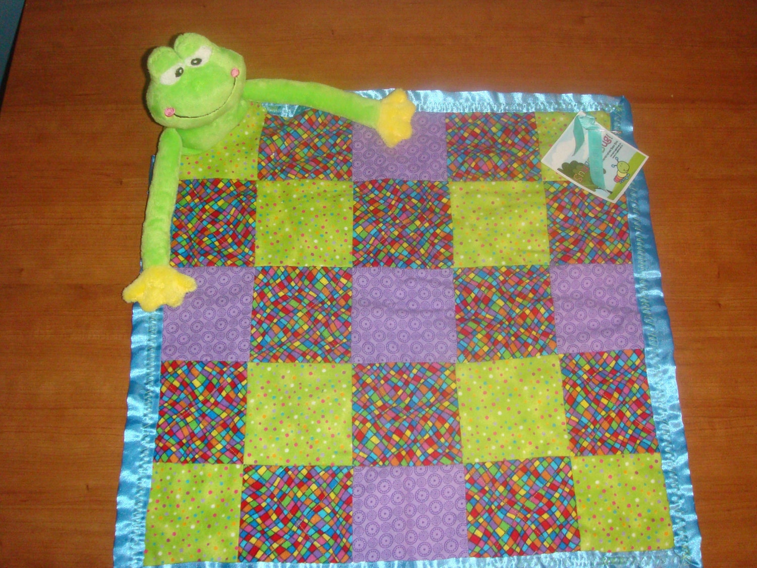 Handsome Horsie, Crazy Frog or Funny Monkey Stuffie Blankies (you pick which one)